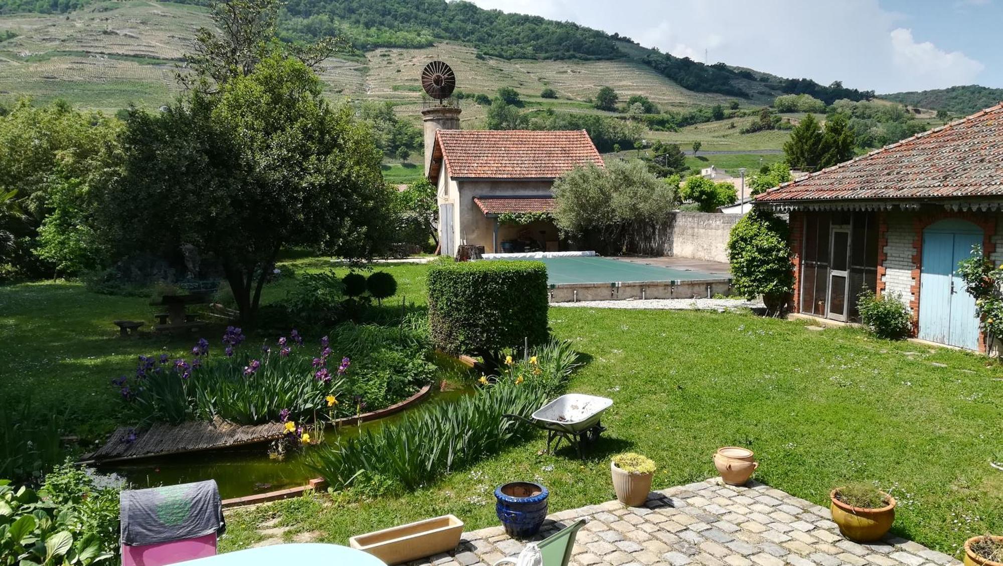 Les Palmiers Bed and Breakfast Mauves Buitenkant foto
