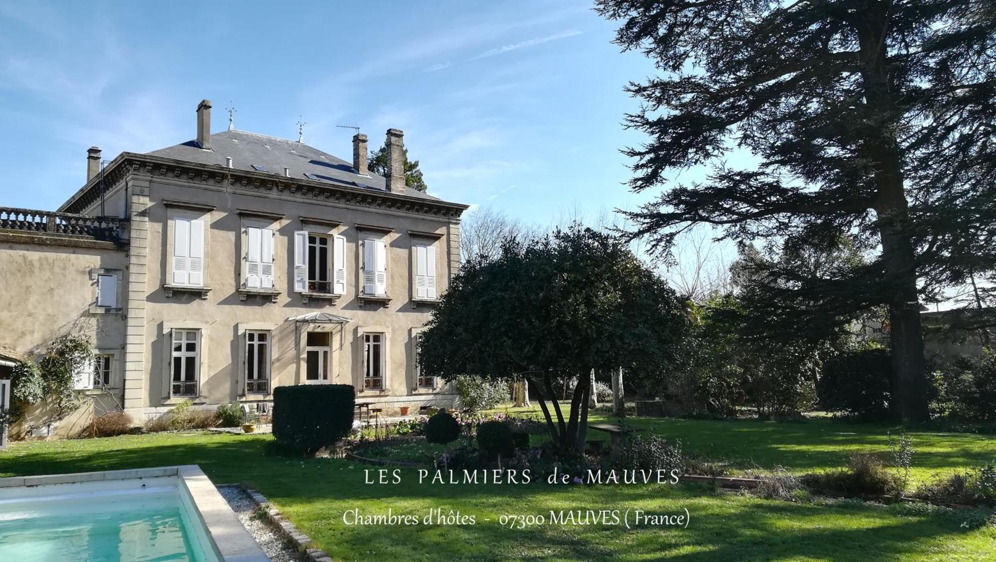 Les Palmiers Bed and Breakfast Mauves Buitenkant foto